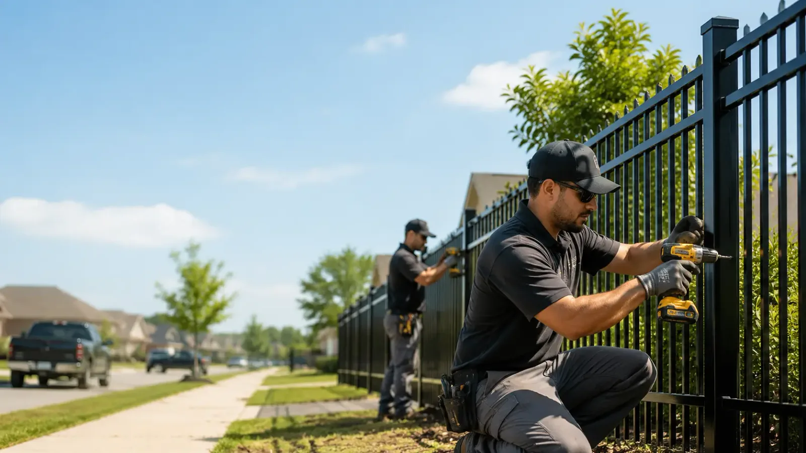 Metal Fence Installation in Albion, NE
